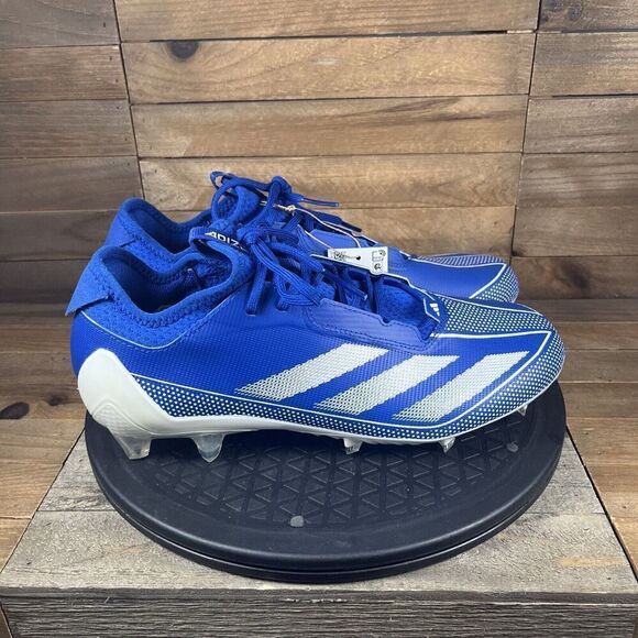 Adidas Adizero Electric. 1 Football Cleats Royal Blue IG3445 Men’s Size 9.5 NWOB - Picture 1 of 10